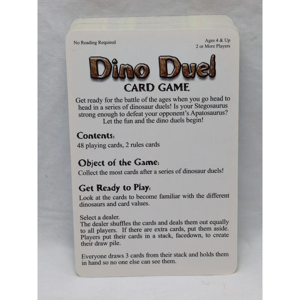 2008 Dino Duel Card Game Briarpatch